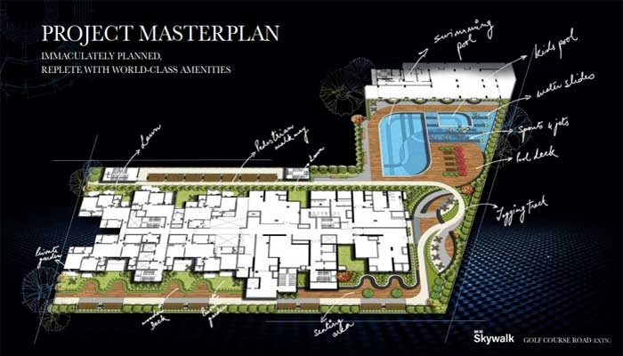 M3M Skywalk Master Layout Plan